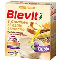 Los mejores  - Blevit Plus Duplo 8 Cereales Al Estilo Bizcocho- A Partir de Los 5 Meses- 600g